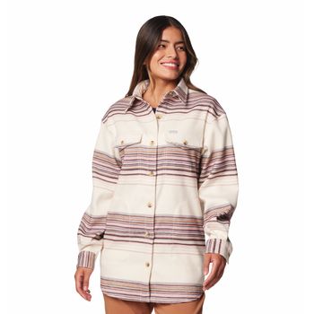 Blusa Para Mujer Manga Larga Calico Basin™ Beige Columbia