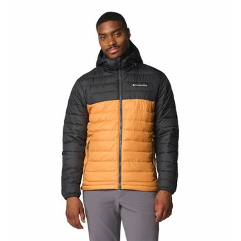 Casaca Para Hombre Sintética Con Capucha Powder Lite™ II Amarilla Columbia