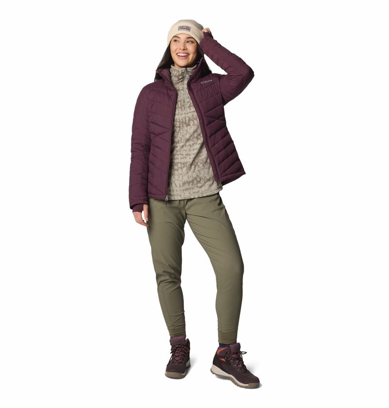 Casaca-Para-Mujer-Sintetica-Cierre-Completo-Joy-Peak™-II-Guinda-Columbia