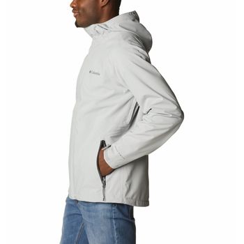 Casaca Para Hombre Impermeable Earth Explorer™ II Gris Columbia