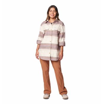 Blusa Para Mujer Manga Larga Calico Basin™ Beige Columbia