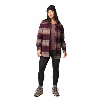 Blusa Para Mujer Manga Larga Calico Basin™ Guinda Columbia