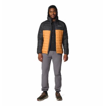 Casaca Para Hombre Sintética Con Capucha Powder Lite™ II Amarilla Columbia