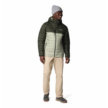 Casaca Para Hombre Sintética Con Capucha Powder Lite™ II Verde Columbia