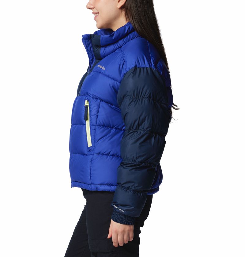 Casaca-Para-Mujer-Cropped-Sintetica-Pike-Lake™-II-Azul-Columbia