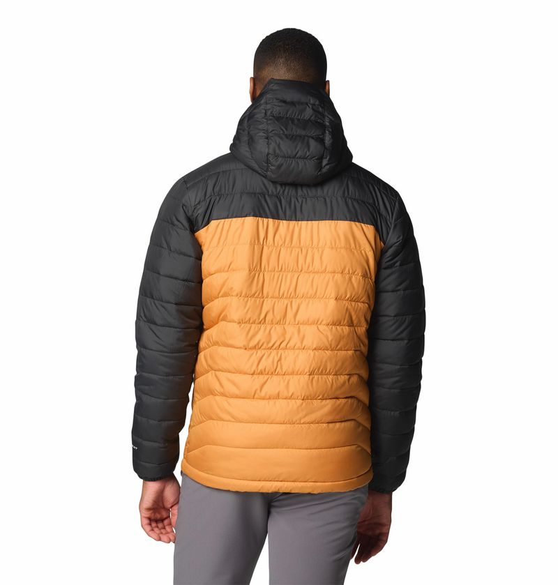 Casaca-Para-Hombre-Sintetica-Con-Capucha-Powder-Lite™-II-Amarilla-Columbia