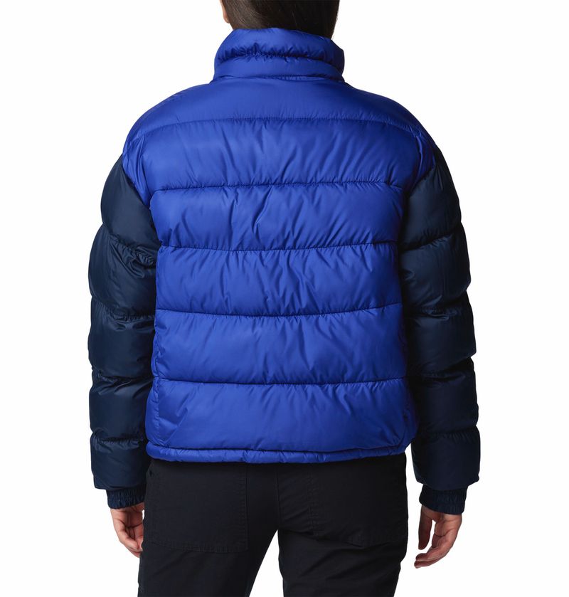 Casaca-Para-Mujer-Cropped-Sintetica-Pike-Lake™-II-Azul-Columbia