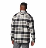 Camisa-Para-Hombre-de-Franela-Manga-Larga-Flare-Gun™-Negra-Columbia