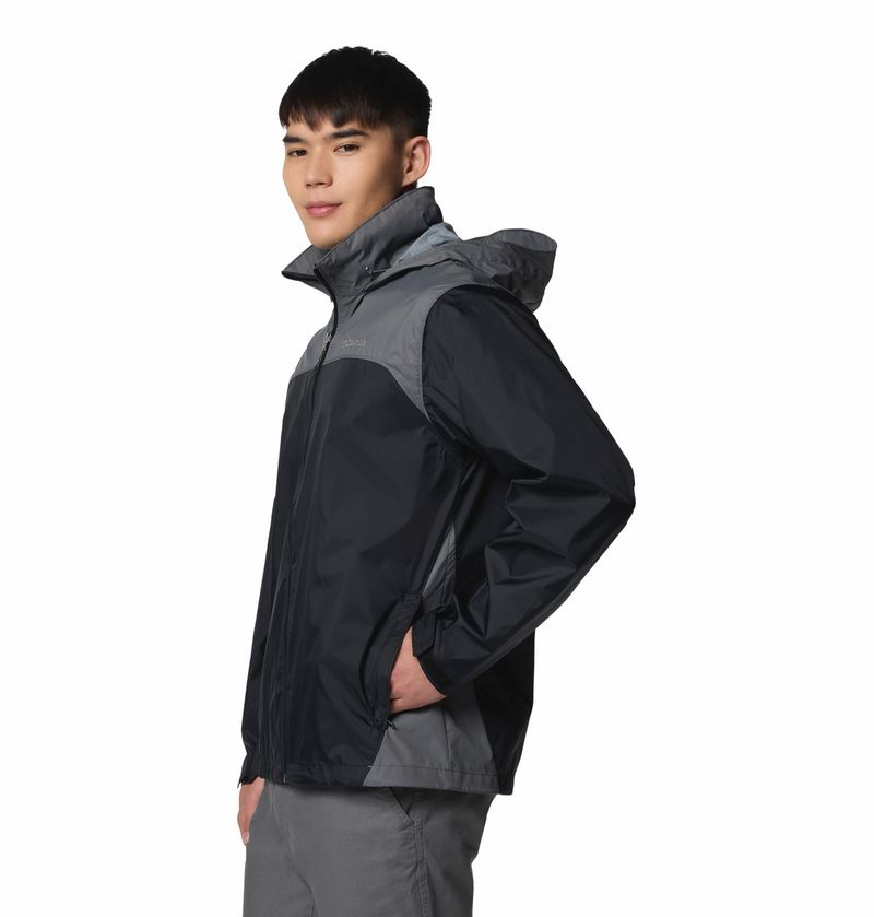 Casaca-Para-Hombre-Impermeable-Glennaker-Lake™-II-Negra-Columbia