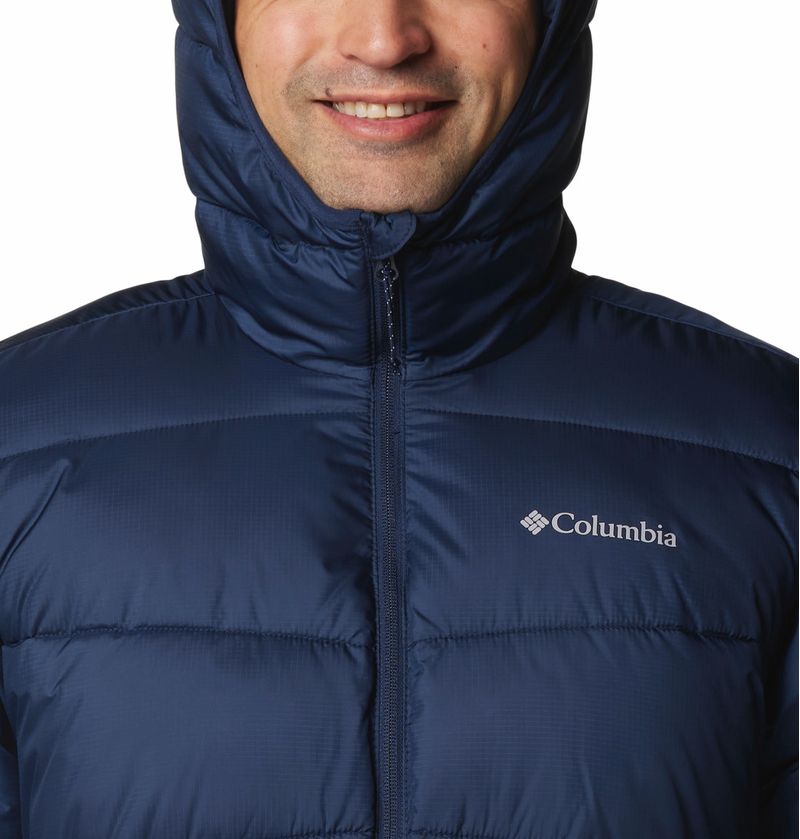 Casaca-Para-Hombre-Sintetica-Con-Capucha-Fivemile-Butte™-II-Azul-Columbia