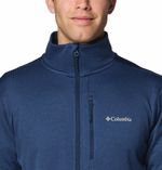 Casaca-Para-Hombre-Fleece-Cierre-Completo-Park-View™-Azul-Columbia