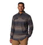 Camisa-Para-Hombre-de-Franela-Manga-Larga-Flare-Gun™-Negra-Columbia