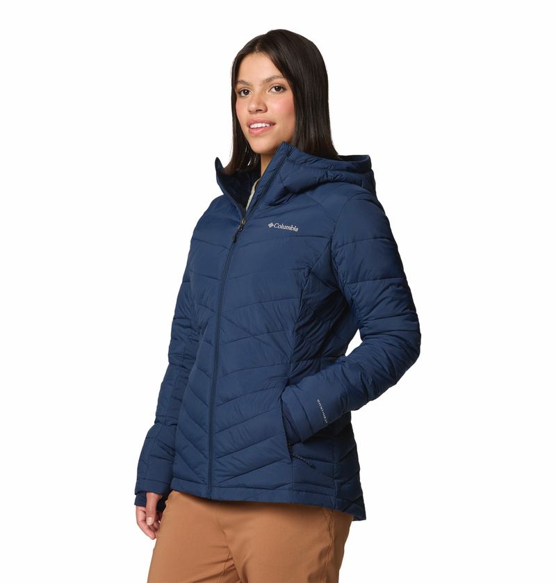Casaca-Para-Mujer-Sintetica-Con-Capucha-Joy-Peak™-II-Azul-Columbia