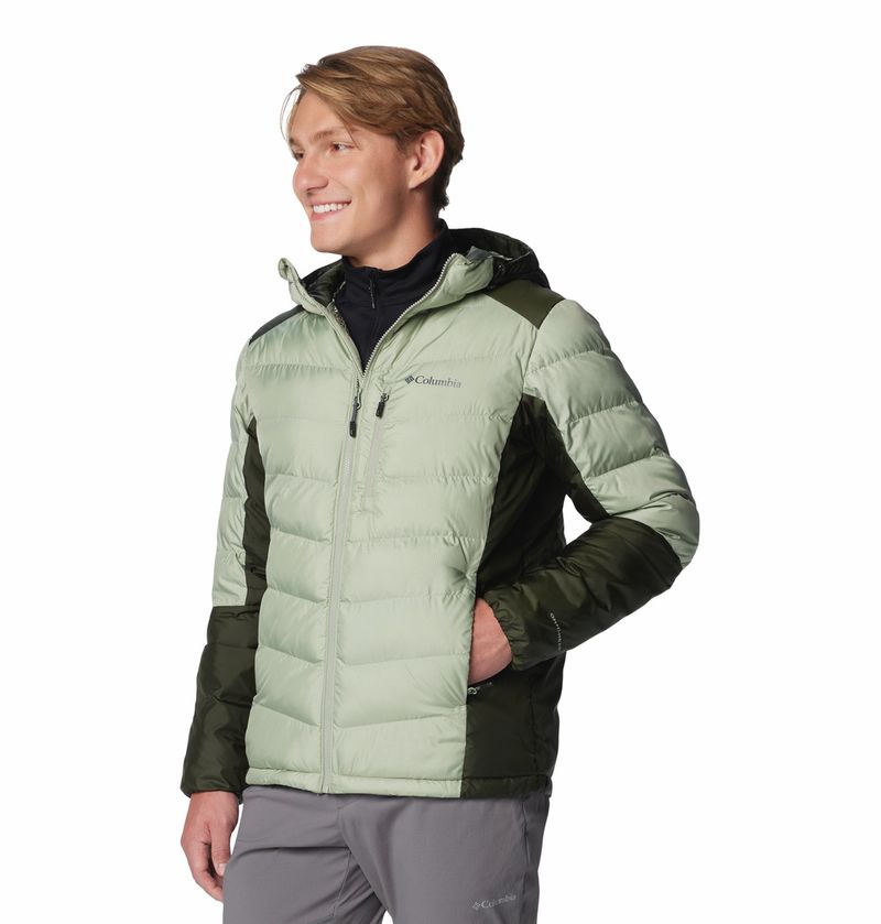 Casaca-Para-Hombre-Sintetica-Con-Capucha-Labyrinth-Loop™-II-Verde-Columbia