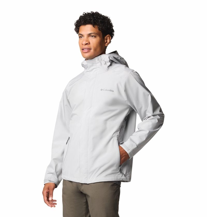 Casaca-Para-Hombre-Impermeable-Earth-Explorer™-II-Gris-Columbia