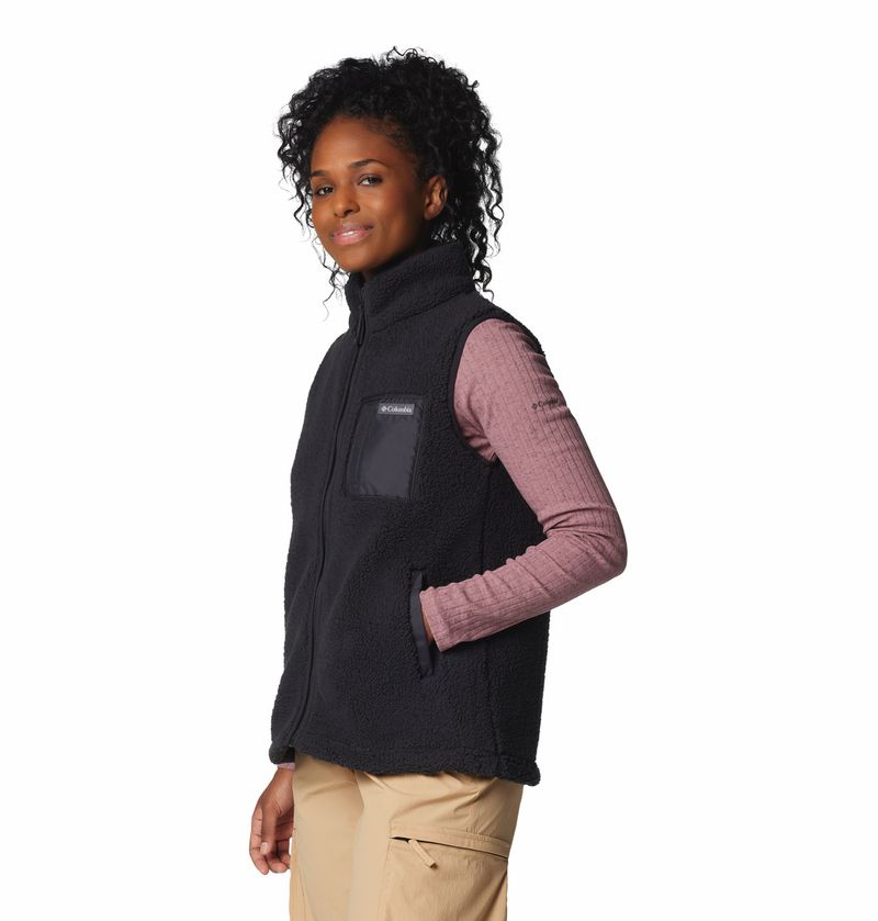 Chaleco-Para-Mujer-Polar-West-Bend™-Negro-Columbia