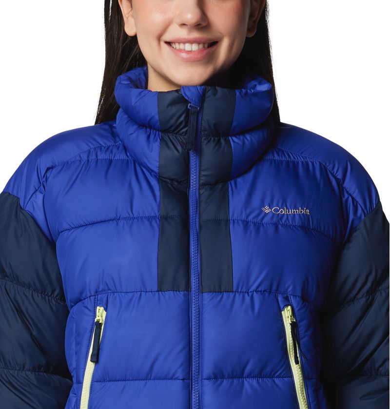Casaca-Para-Mujer-Cropped-Sintetica-Pike-Lake™-II-Azul-Columbia