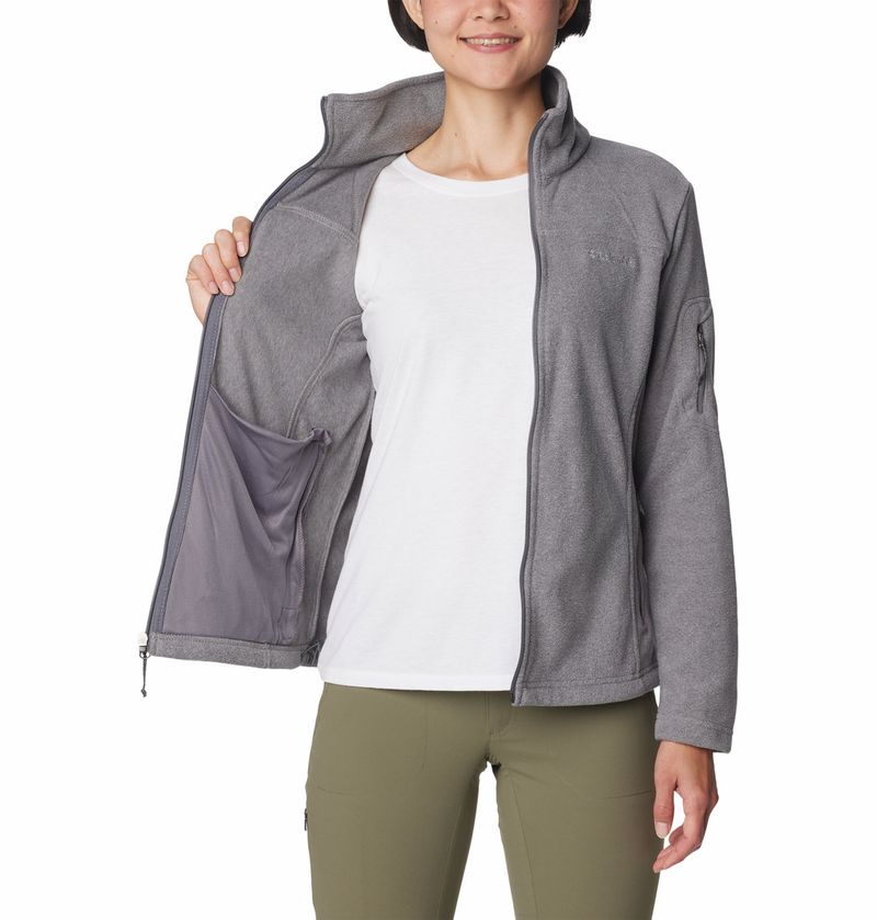Polar-Para-Mujer-Cierre-Completo-Fast-Trek™-II-Gris-Columbia