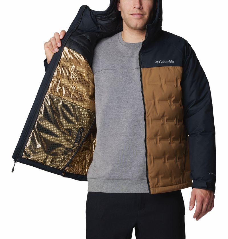 Casaca-Para-Hombre-de-Plumas-Con-Capucha-Grand-Trek™-III-Marron-Columbia