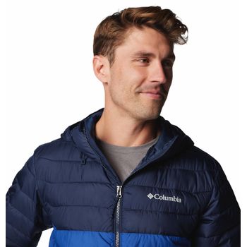Casaca Para Hombre Sintética Con Capucha Powder Lite™ II Azul Columbia