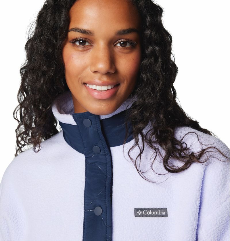 Polar-Para-Mujer-Cierre-Con-Broche-Cloud-Point™-Azul-Columbia