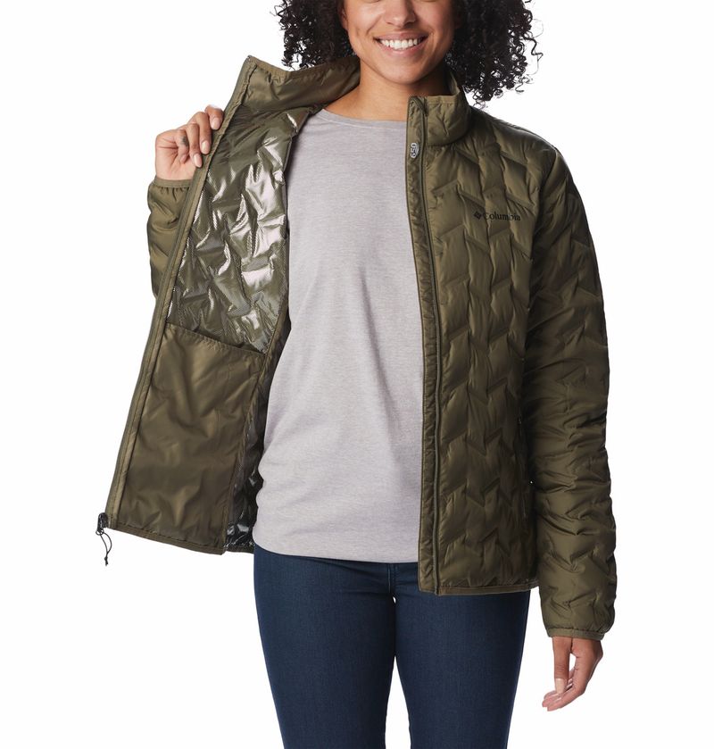 Casaca-Para-Mujer-de-Plumas-delta-Ridge™-II-Verde-Columbia
