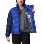 Casaca-Para-Mujer-Cropped-Sintetica-Pike-Lake™-II-Azul-Columbia