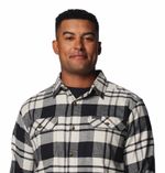 Camisa-Para-Hombre-de-Franela-Manga-Larga-Flare-Gun™-Negra-Columbia