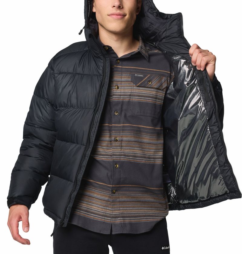 Casaca-Para-Hombre-Sintetica-Con-Capucha-Pike-Lake™-II-Negra-Columbia