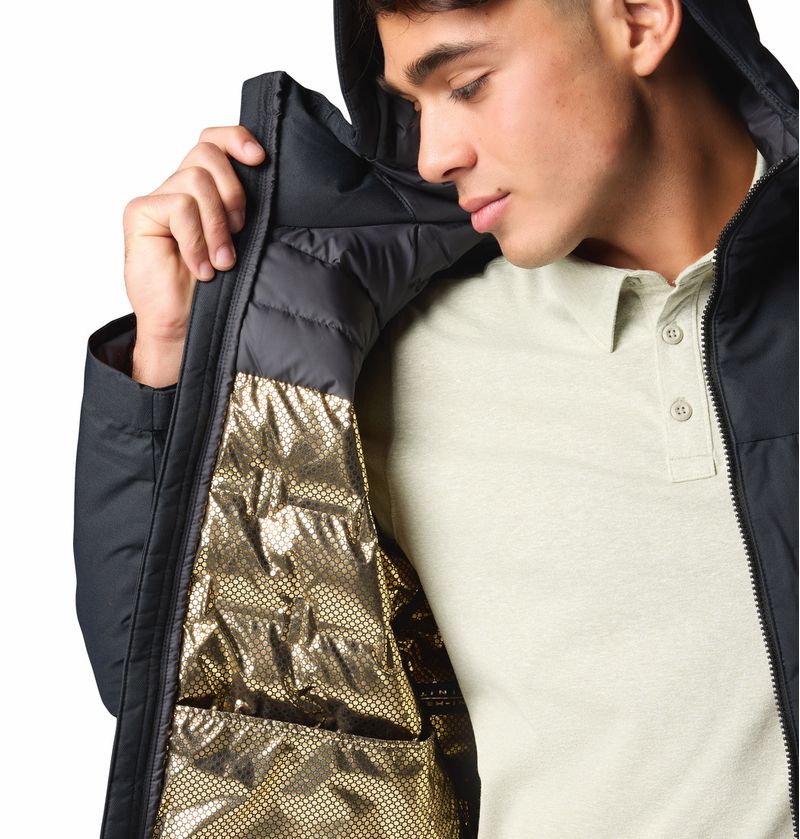 Casaca-Para-Hombre-de-Plumas-Con-Capucha-Grand-Trek™-III-Negra-Columbia