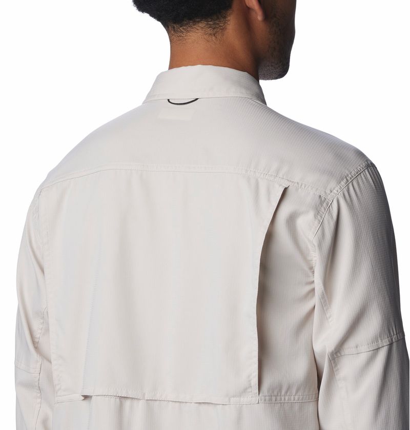 Camisa-Para-Hombre-Manga-Larga-Silver-Ridge™-Utility-Lite-Beige-Columbia