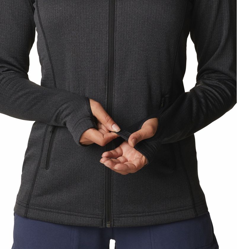 Casaca-Para-Mujer-Fleece-Cierre-Completo-Park-View™-Negra-Columbia