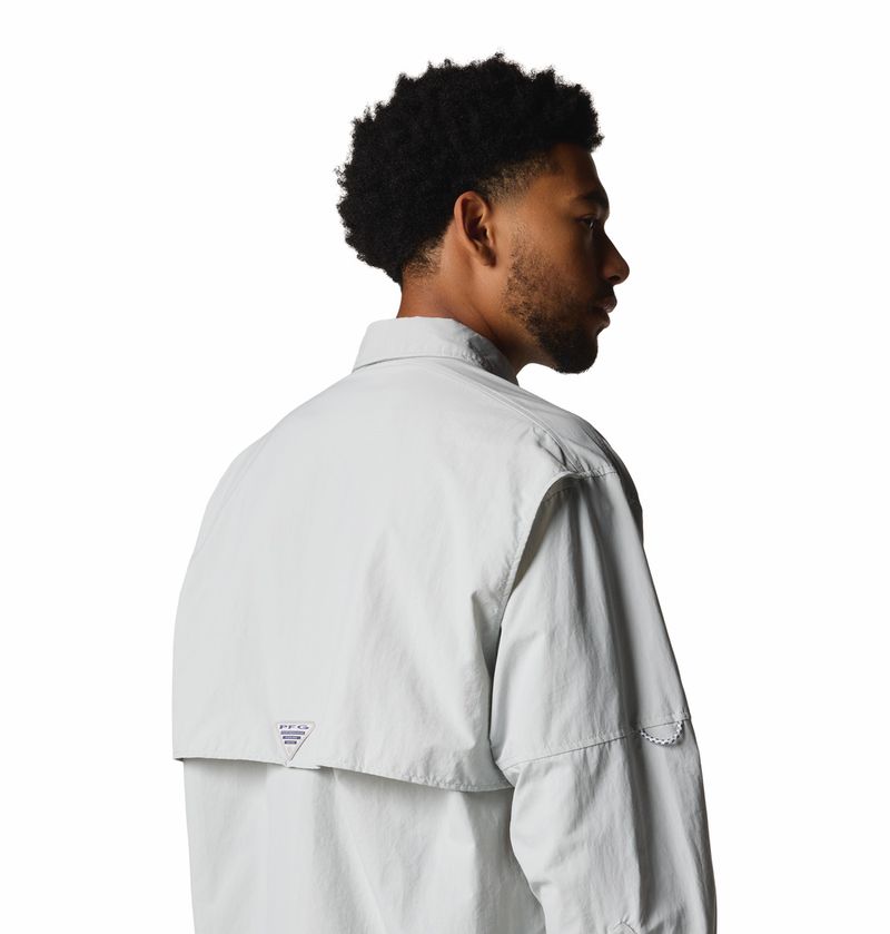 Camisa-Para-Hombre-Manga-Larga-PFG-Bahama™-II-Gris-Columbia