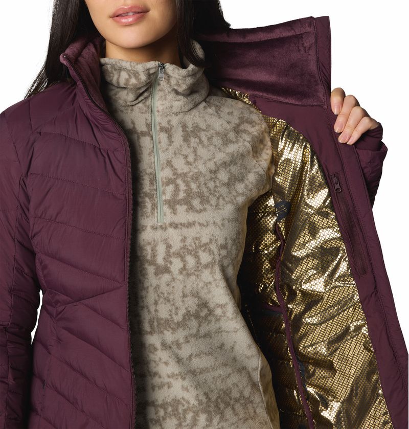Casaca-Para-Mujer-Sintetica-Cierre-Completo-Joy-Peak™-II-Guinda-Columbia