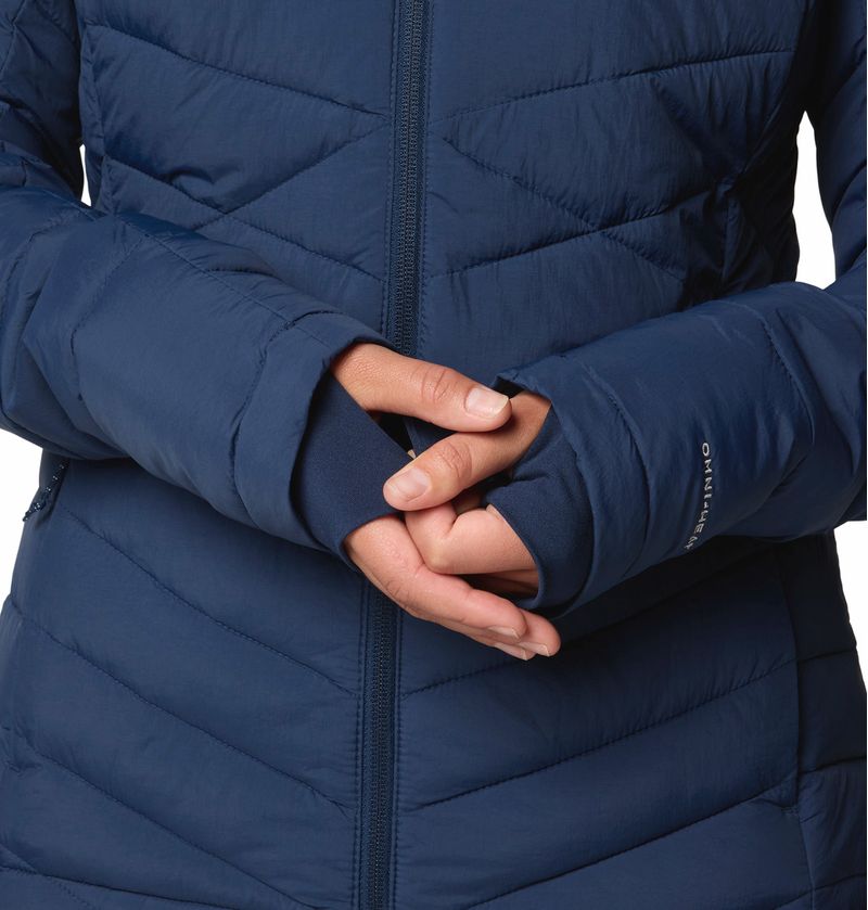 Casaca-Para-Mujer-Sintetica-Con-Capucha-Joy-Peak™-II-Azul-Columbia