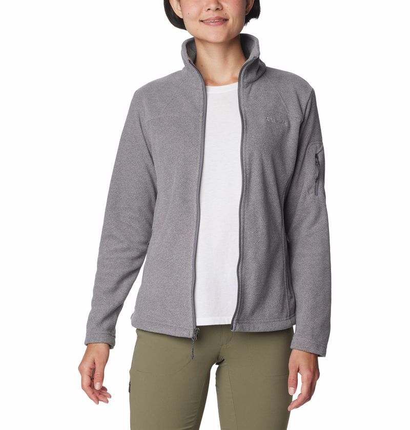 Polar-Para-Mujer-Cierre-Completo-Fast-Trek™-II-Gris-Columbia