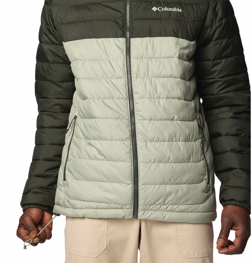 Casaca-Para-Hombre-Sintetica-Con-Capucha-Powder-Lite™-II-Verde-Columbia