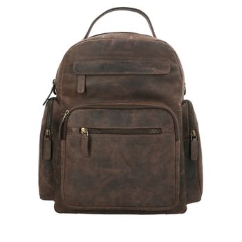 Maletín Unisex Fibras Recicladas Clough Backbag Café Rockford