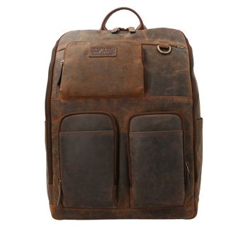 Maletín Para Hombre Fibras Recicladas Connor Back Café Rockford