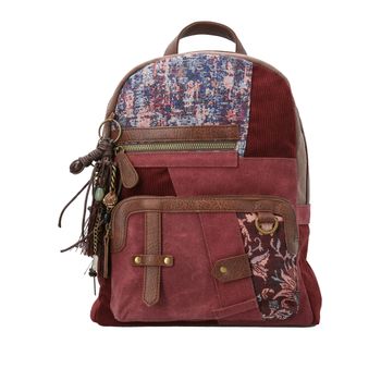 Cartera Para Mujer Fibras Recicladas Carmina Back Rojo Rockford