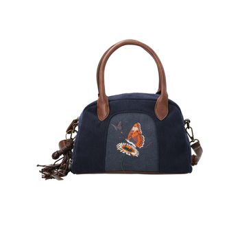 Cartera Para Mujer Fibras Recicladas Sim Bag Azul Rockford