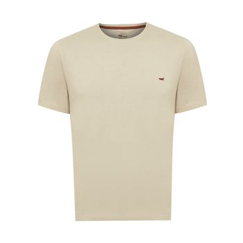 Polo Manga Corta Para Hombre Algodón Reciclado Native Beige Rockford