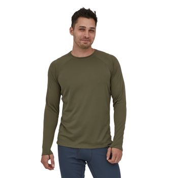 Interior Térmico Para Hombre  Capilene® Midweight Crew Verde Patagonia