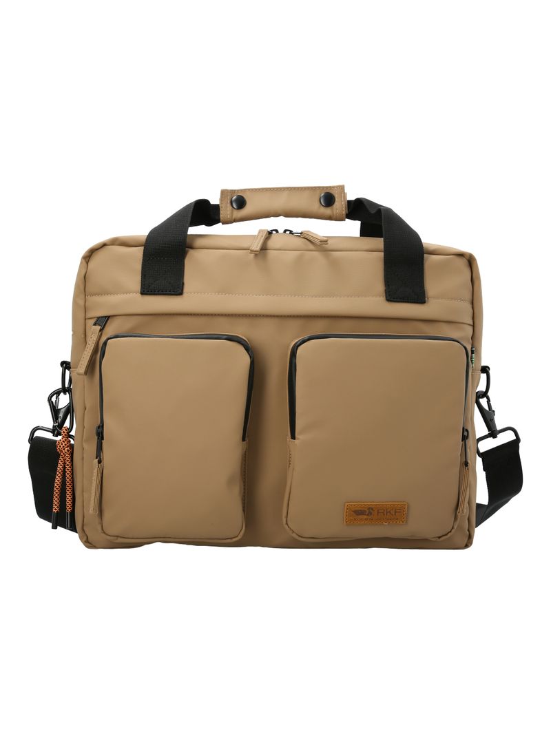 Maletin-Unisex-Water-Repellent-Connery-Bag-Beige-Crudo-Rockford