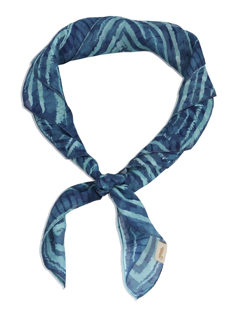 Pañuelo-Para-Mujer-RKF-Silk-Blunt-Azul-Rockford