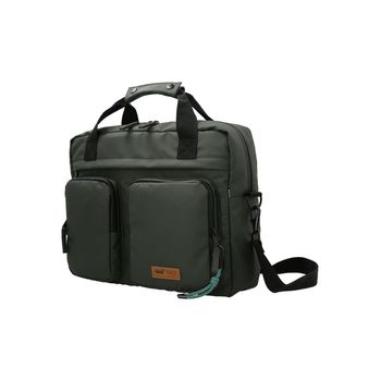 Maletín Unisex Water Repellent Connery Bag Verde Rockford
