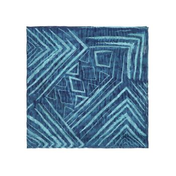 Pañuelo Para Mujer RKF Silk Blunt Azul Rockford