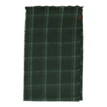 Bufanda Para Hombre Lana de Oveja RKF Scarf Plaid Verde Rockford
