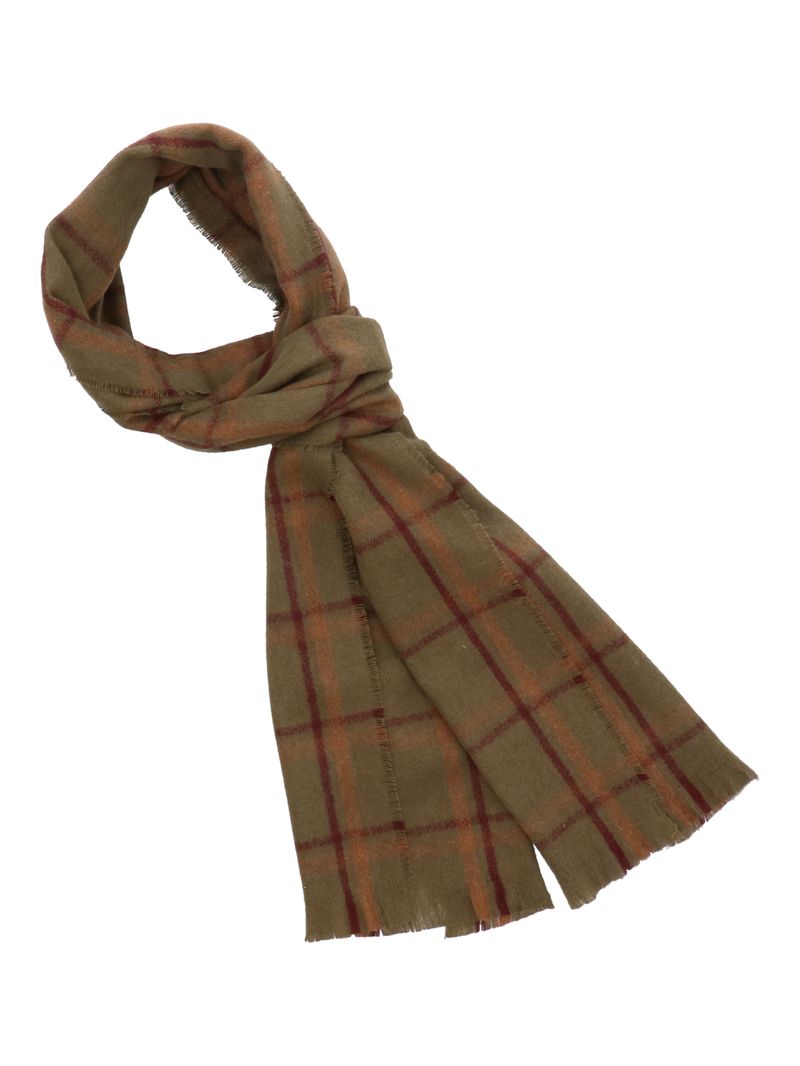 Bufanda-Para-Hombre-Lana-de-Oveja-RKF-Scarf-Plaid-Cafe-Rockford