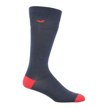 Media Para Hombre Bamboo Lg Plain Duck Azul Rockford